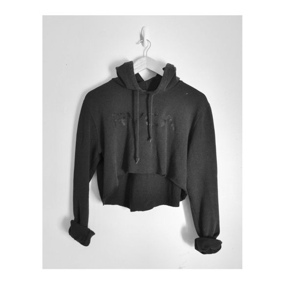 RVCA Tops - RVCA Cropped Hoodie